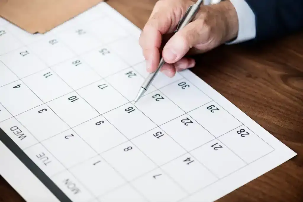 Calendario fiscal 2023 - Cierre